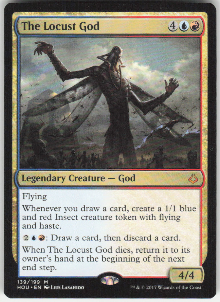 The Locust God #139/199 Non-Foil