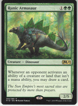 Runic Armasaur #200/280 Non-Foil