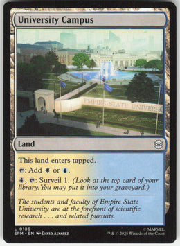 University Campus #186 Non-Foil