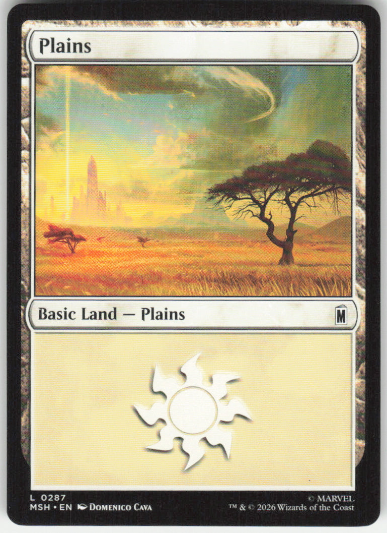 Plains #287 Non-Foil
