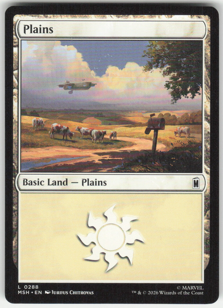 Plains #288 Non-Foil