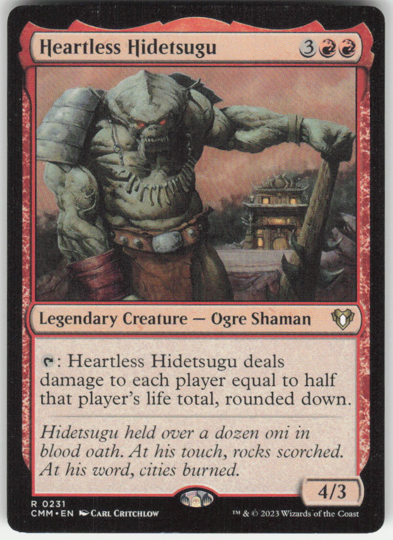 Heartless Hidetsugu #231 Non-Foil