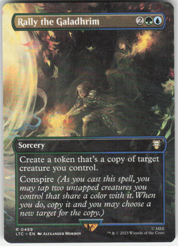 Rally the Galadhrim #499 Non-Foil