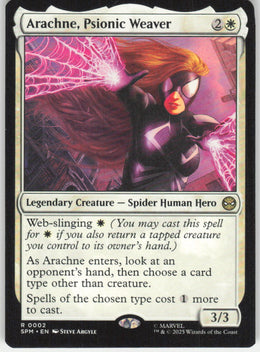 Arachne, Psionic Weaver #2 Marvel's Spider-Man MTG Non-Foil English