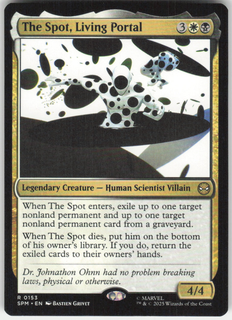 The Spot, Living Portal #153 Marvel's Spider-Man MTG Non-Foil English