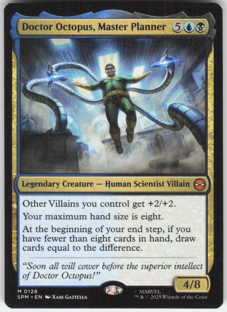 Doctor Octopus, Master Planner #128 Marvel's Spider-Man MTG Non-Foil English
