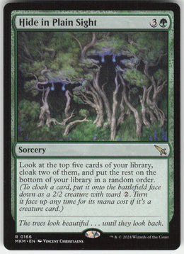 Hide in Plain Sight #166 Non-Foil