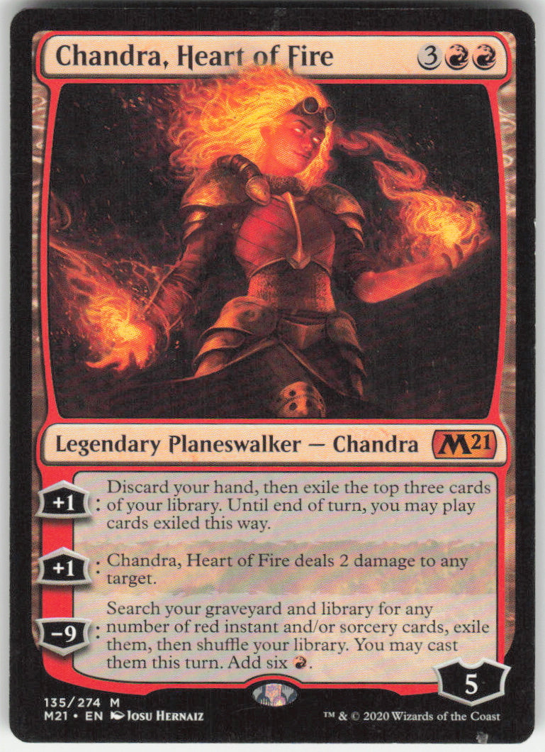 Chandra, Heart of Fire #135/274 Non-Foil