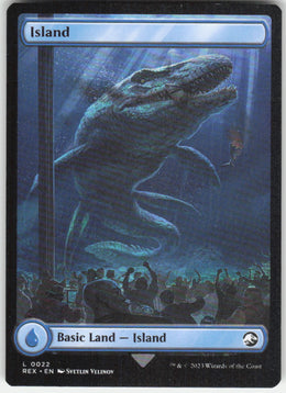 Island // Island #22 Jurassic World Collection MTG Non-Foil English