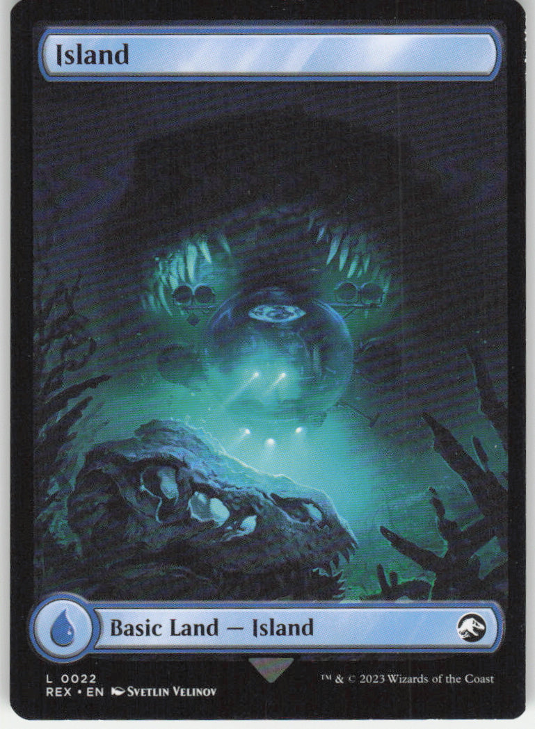 Island // Island #22 Jurassic World Collection MTG Non-Foil English