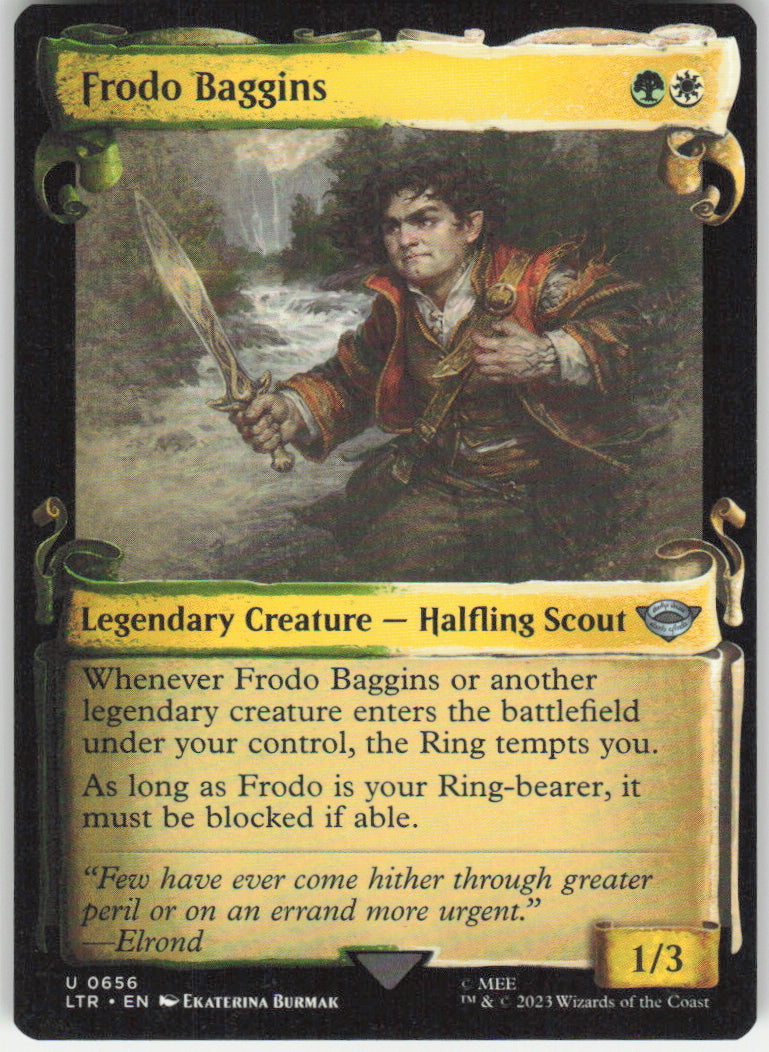 Frodo Baggins #656 The Lord of the Rings: Tales of Middle-earth MTG Non-Foil