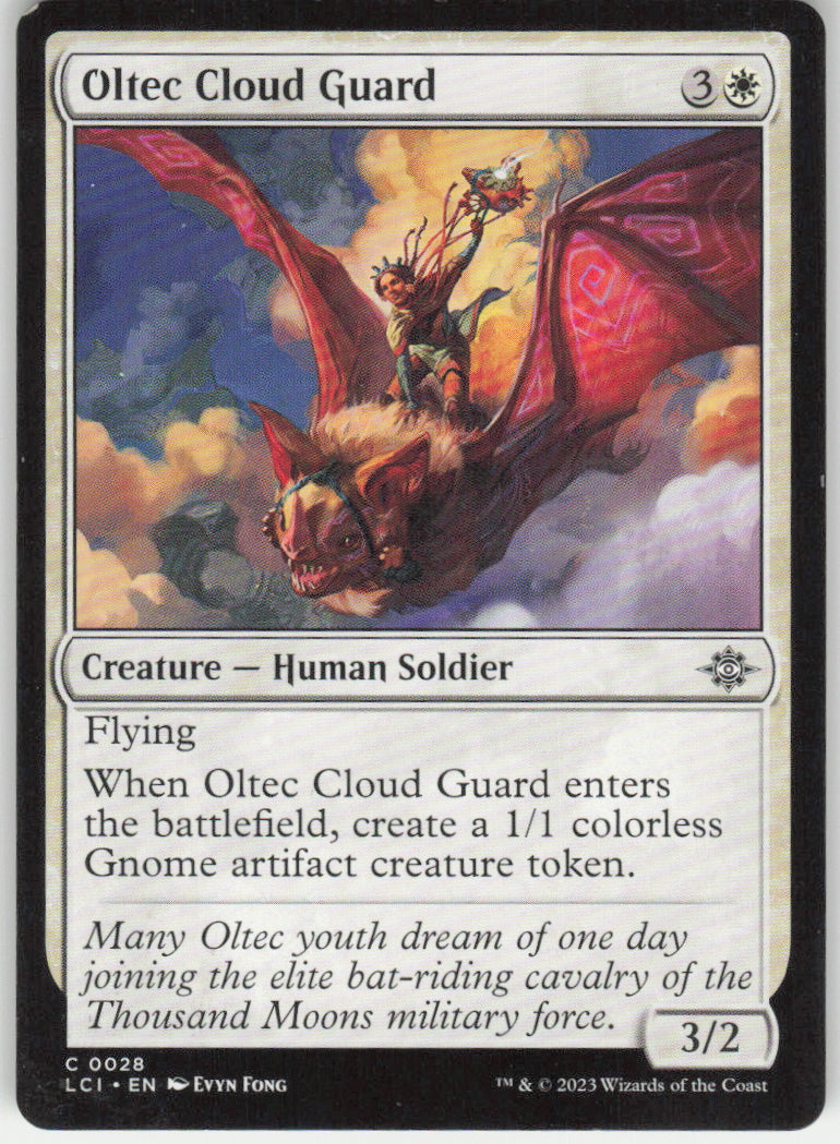 Oltec Cloud Guard #28 The Lost Caverns of Ixalan MTG Non-Foil English