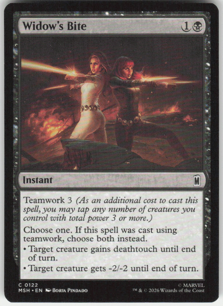 Widow's Bite #122 Non-Foil