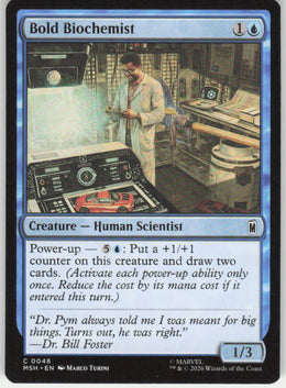 Bold Biochemist #48 Marvel Super Heroes MTG Non-Foil English