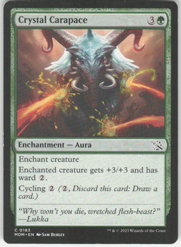 Crystal Carapace #183 March of the Machine MTG Non-Foil English