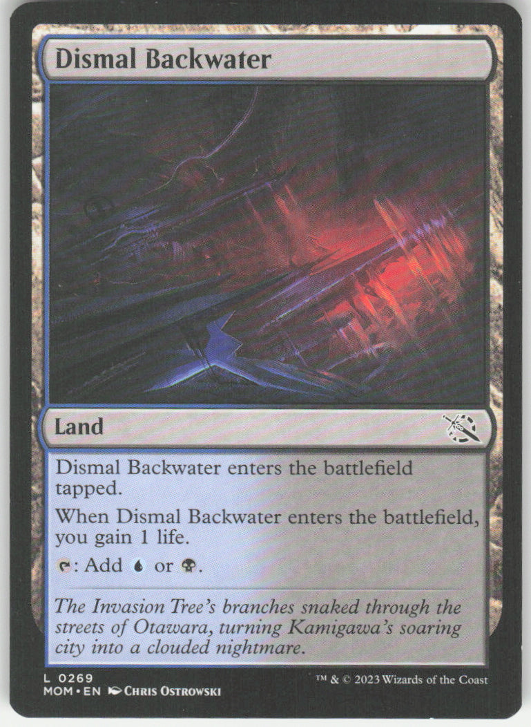 Dismal Backwater #269 March of the Machine MTG Non-Foil English