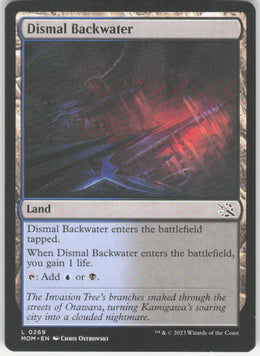 Dismal Backwater #269 March of the Machine MTG Non-Foil English