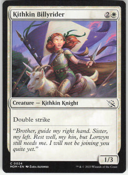 Kithkin Billyrider #24 March of the Machine MTG Non-Foil English