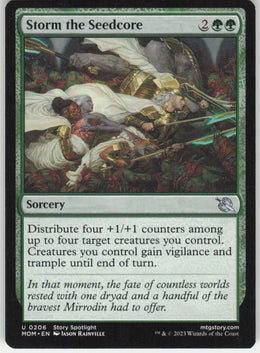 Storm the Seedcore #206 March of the Machine MTG Non-Foil English