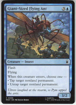 Giant-Sized Flying Ant #56 Marvel Super Heroes MTG Non-Foil English