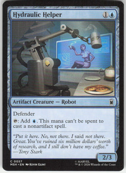 Hydraulic Helper #57 Marvel Super Heroes MTG Non-Foil English