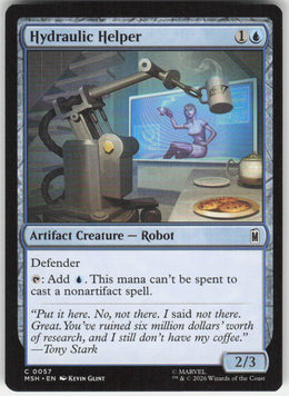 Hydraulic Helper #57 Marvel Super Heroes MTG Non-Foil English