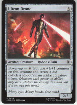 Ultron Drone #253 Marvel Super Heroes MTG Non-Foil English