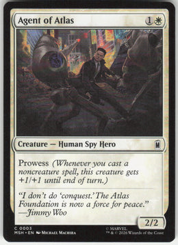 Agent of Atlas #3 Marvel Super Heroes MTG Non-Foil English