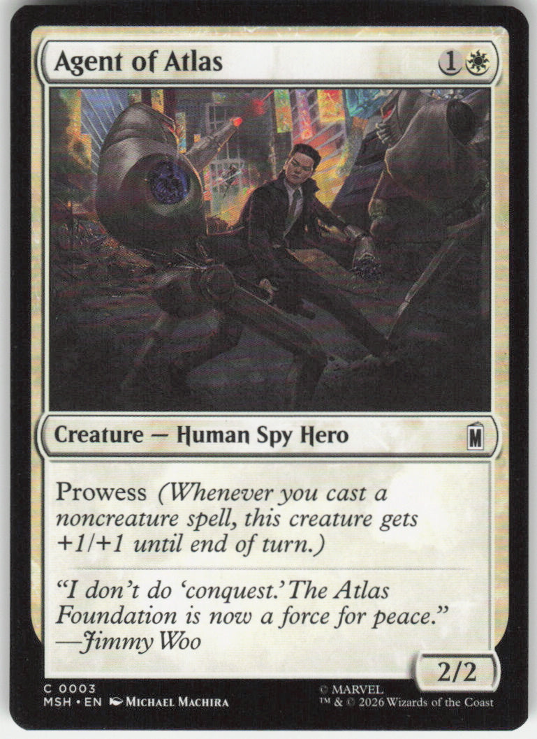 Agent of Atlas #3 Non-Foil