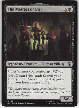 The Masters of Evil #105 Marvel Super Heroes MTG Non-Foil English