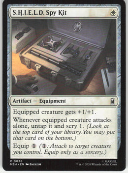 S.H.I.E.L.D. Spy Kit #36 Marvel Super Heroes MTG Non-Foil English
