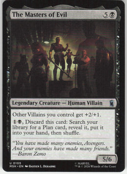 The Masters of Evil #105 Marvel Super Heroes MTG Non-Foil English