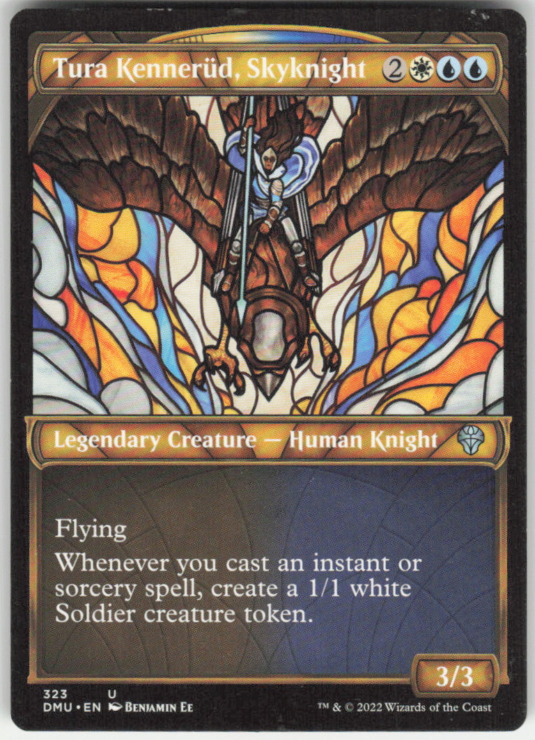 Tura Kennerüd, Skyknight #323 Dominaria United MTG Non-Foil English