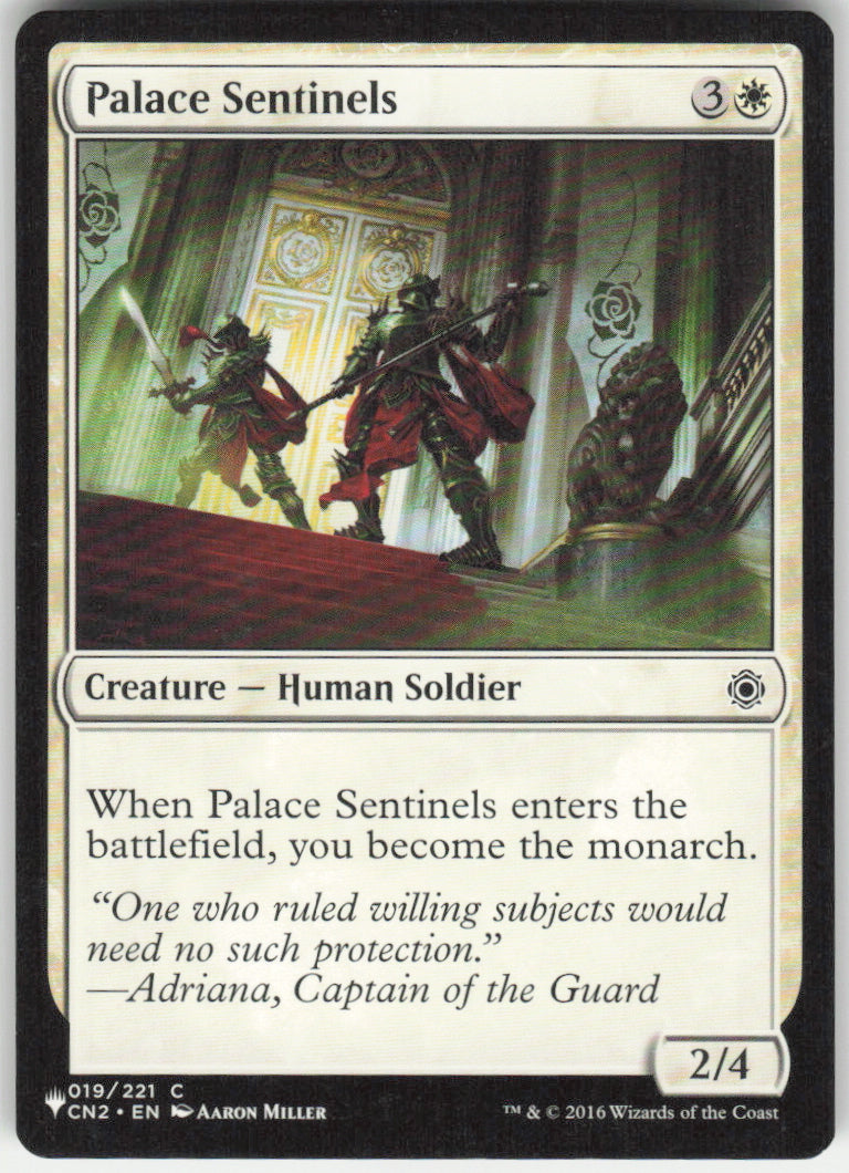 Palace Sentinels #19/221 Conspiracy: Take the Crown MTG Non-Foil English