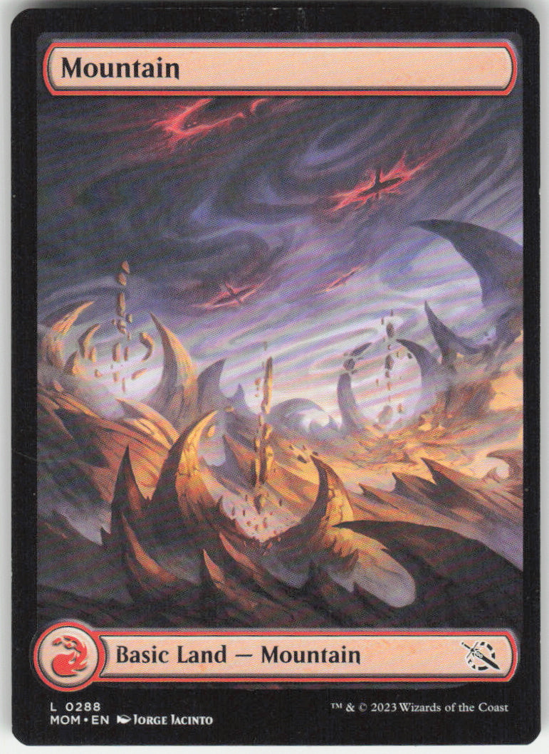 Mountain #288 March of the Machine MTG Non-Foil English