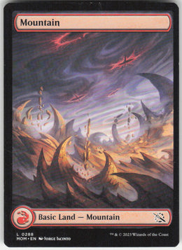 Mountain #288 March of the Machine MTG Non-Foil English