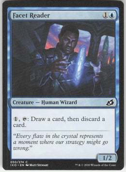 Facet Reader #50/274 Ikoria: Lair of Behemoths MTG Non-Foil English