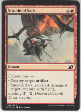 Shredded Sails #136/274 Ikoria: Lair of Behemoths MTG Non-Foil English
