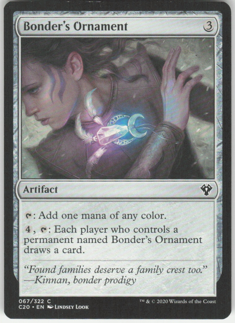 Bonder's Ornament #67/322 Commander 2020 MTG Non-Foil English