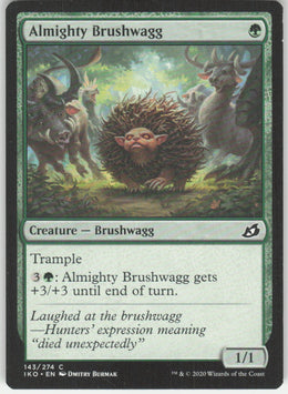 Almighty Brushwagg #143/274 Ikoria: Lair of Behemoths MTG Non-Foil English