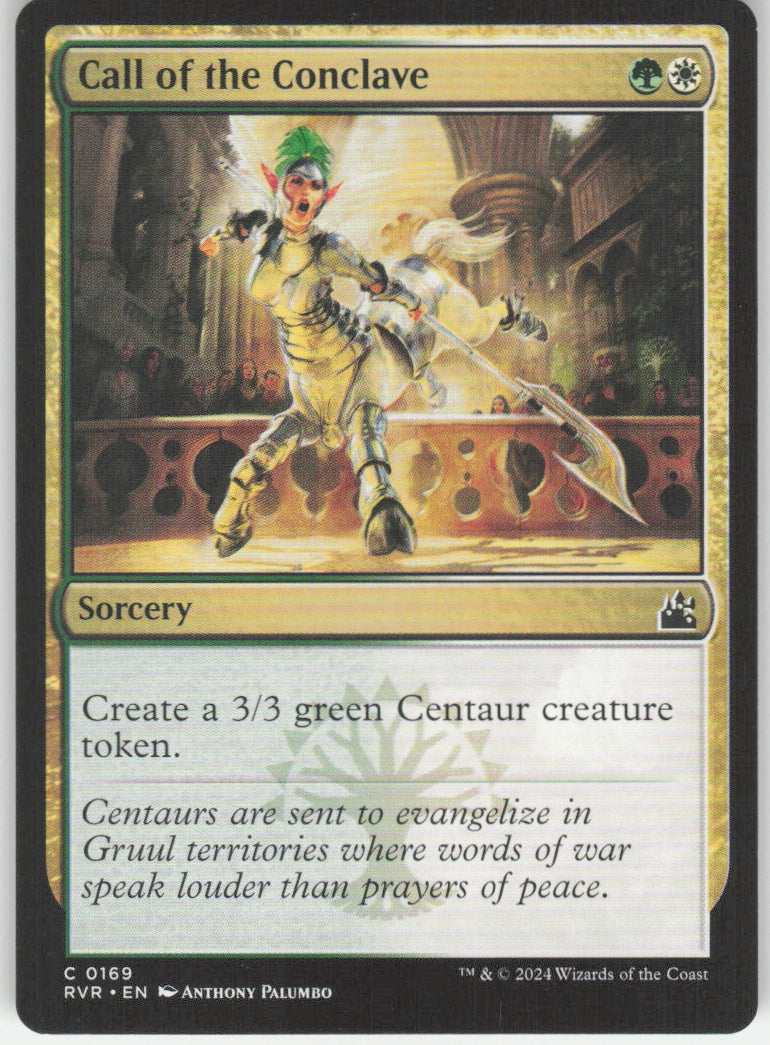 Call of the Conclave #169 Ravnica Remastered MTG Non-Foil English
