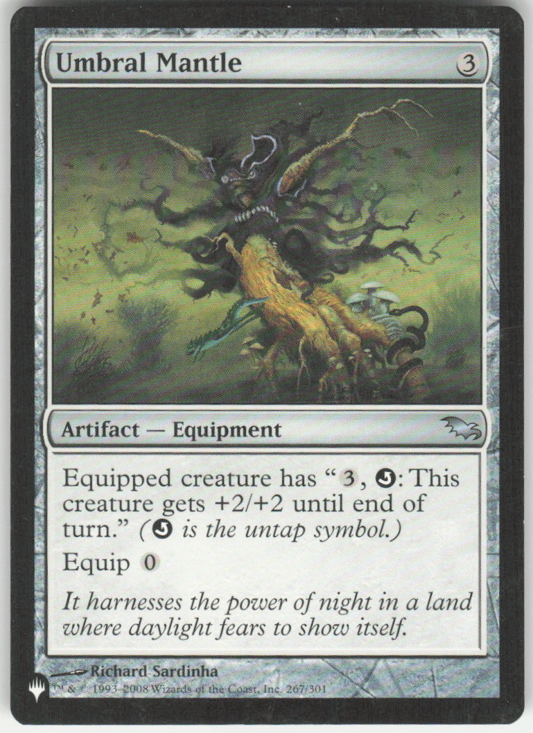 Umbral Mantle #267/301 Shadowmoor MTG Non-Foil English