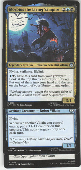 Morbius the Living Vampire #137 Marvel's Spider-Man MTG Non-Foil English
