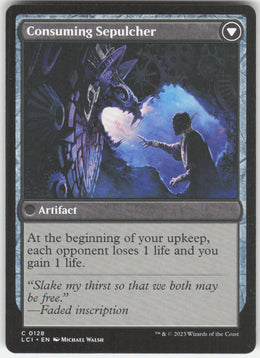 Tithing Blade // Consuming Sepulcher #128 LCI MTG Non-Foil English