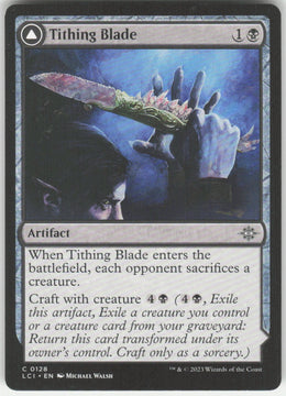 Tithing Blade // Consuming Sepulcher #128 LCI MTG Non-Foil English