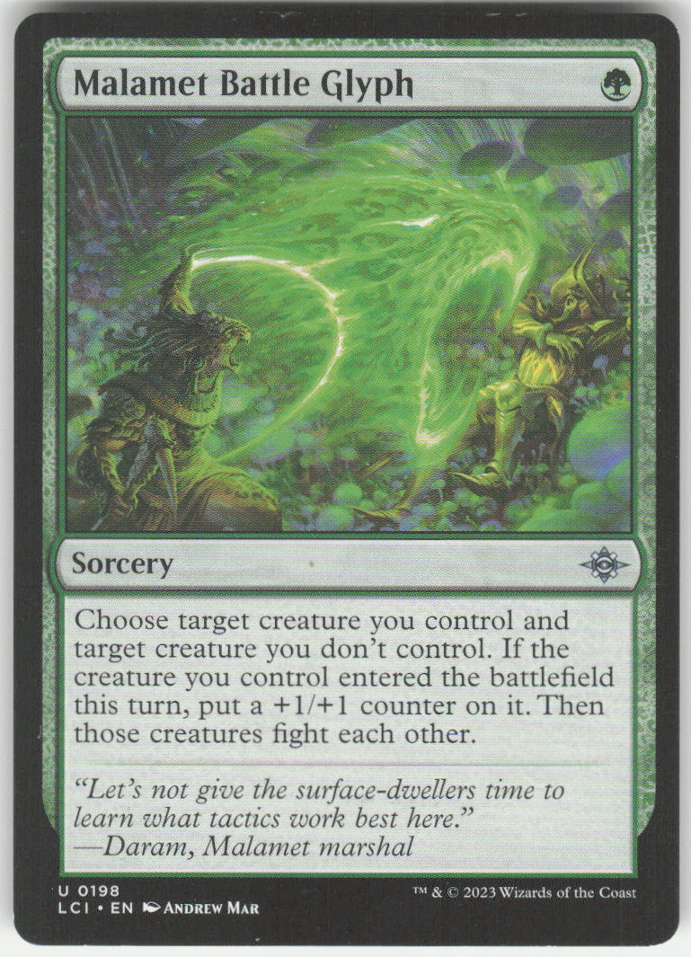 Malamet Battle Glyph #198 The Lost Caverns of Ixalan MTG Non-Foil English
