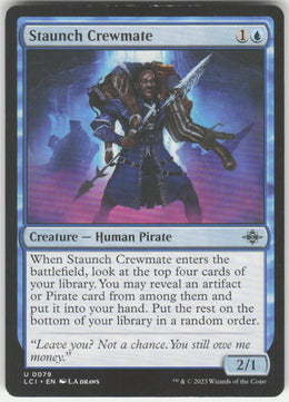 Staunch Crewmate #79 The Lost Caverns of Ixalan MTG Non-Foil English
