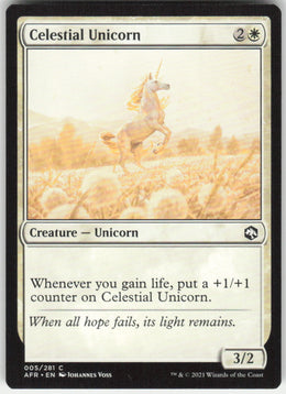 Celestial Unicorn #5/281 Non-Foil