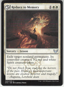 Reduce to Memory #25/275 Non-Foil