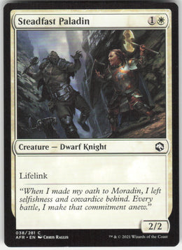 Steadfast Paladin #38/281 Non-Foil